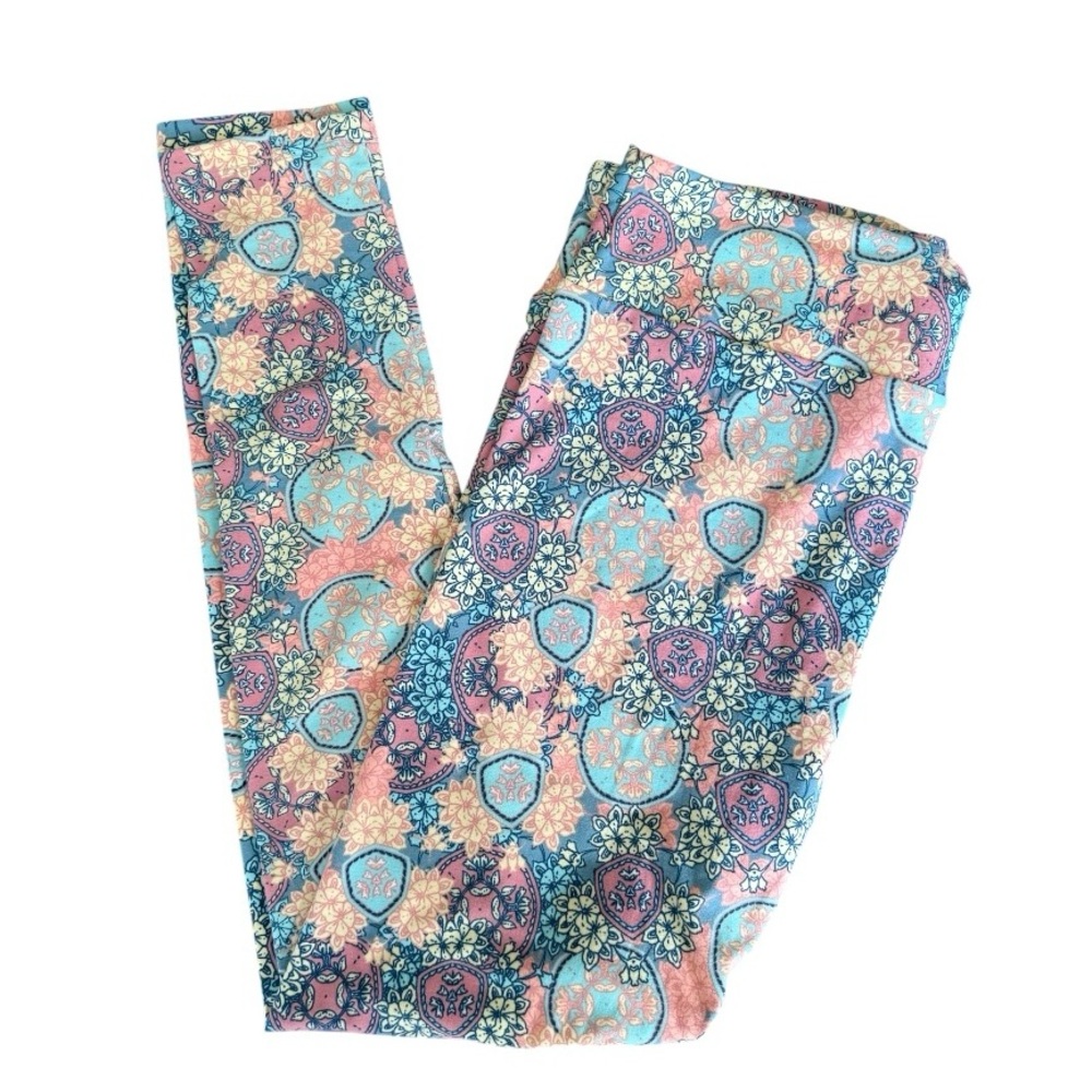 Brand new! LuLaRoe TC floral leggings.